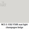 NCS S 1502-Y50R matt)
