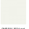 0MB-RAL-9016 mat