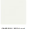 0MB-RAL-9016 mat